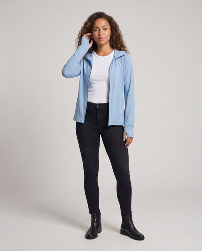 Damen multifunktionale Sportjacke mit leichtem Wetterschutz EB