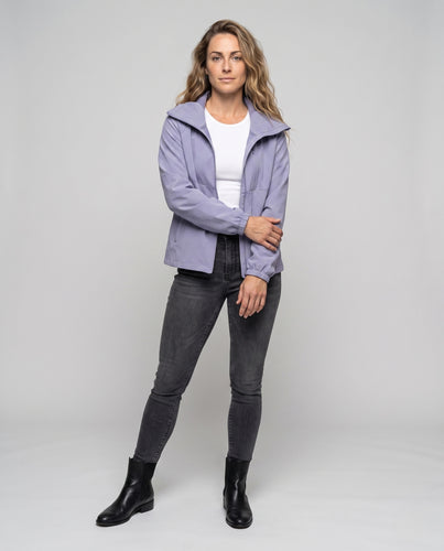 Damen technische Jacke mit atmungsaktiven Einsätzen EB