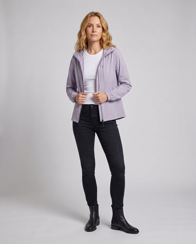 Damen technische Leichte Jacke mit atmungsaktiven Einsätzen EB