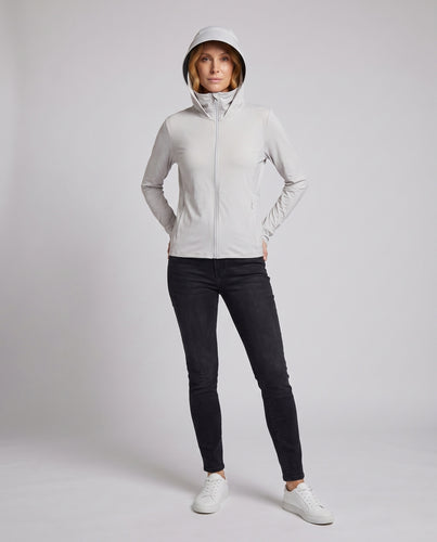 Damen technische Outdoor-Jacke mit 3-in-1 Kapuzensystem EB