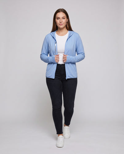 Damen UV-Schutzjacke mit atmungsaktivem Netzfutter EB