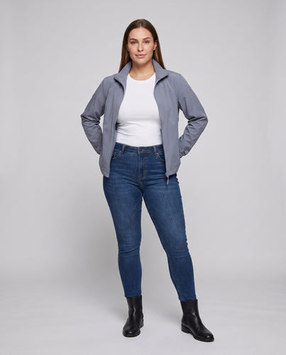 Damen vielseitige Funktionsjacke mit innovativer Belüftung und wasserdichtem Design EB