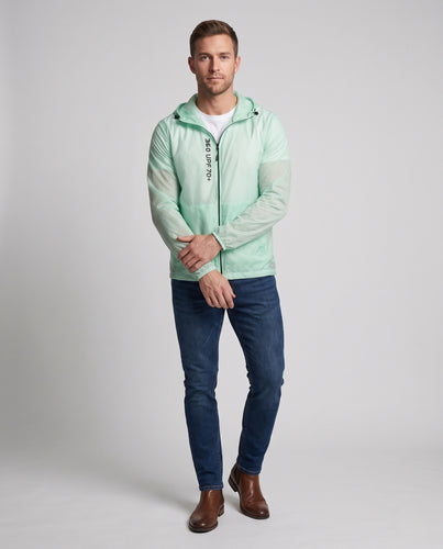 Damen winddichte Kapuzenjacke mit UV-Schutz EB