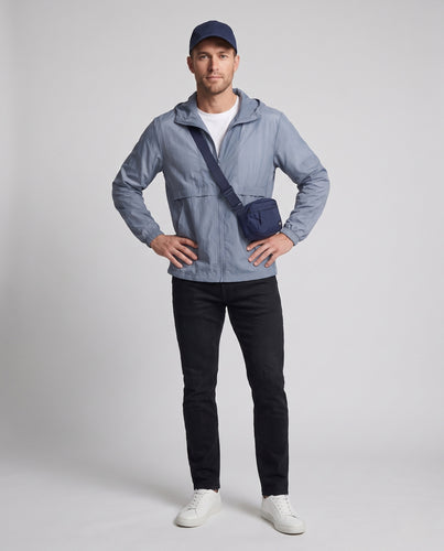 Herren leichte Freizeitjacke mit Taschen EB