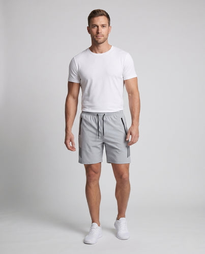 Herren Sportliche Laufshorts mit praktischen Reißverschlusstaschen EB