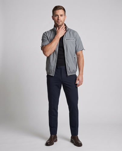 Herren nan Arbeits- und Outdoor-Kühljacke mit rückseitigen Lüftern, Mesh-Innenfutter und Reißverschlusstaschen EB