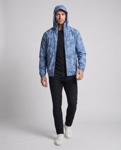 Herren Nan leichte Ventilationsjacke mit dualen USB-Lüftern, Kapuze und Reißverschlusstaschen EB