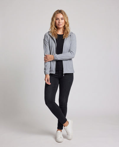 Damen Atmungsaktive Kapuzenjacke EB