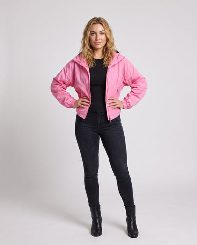 Damen atmungsaktive Kapuzenjacke EB