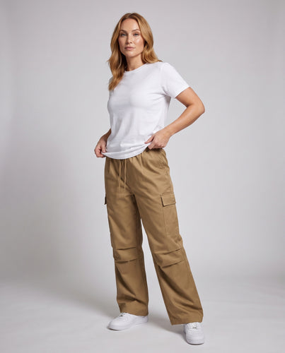 Damen Cargo-Hose mit praktischen Seitentaschen EB