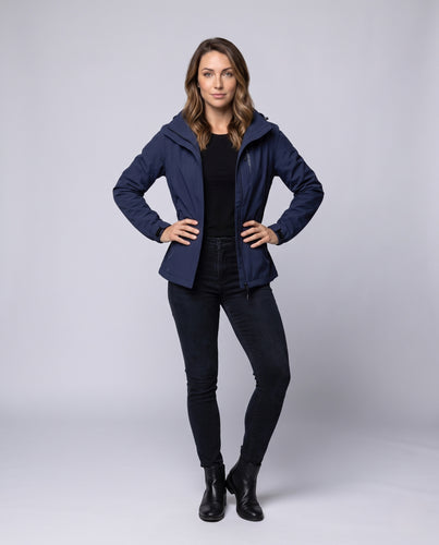 Damen hoch funktionale Wetterschutzjacke EB