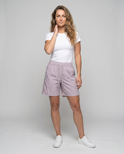 Damen lässige Freizeitshorts mit elastischem Bund EB