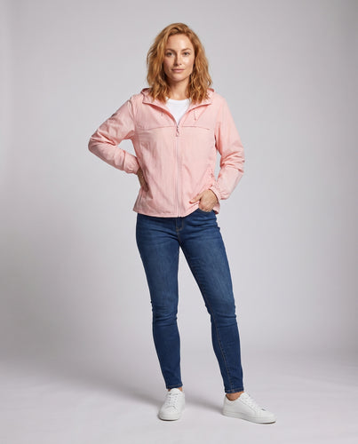 Damen leichte Sportjacke mit Kapuze EB