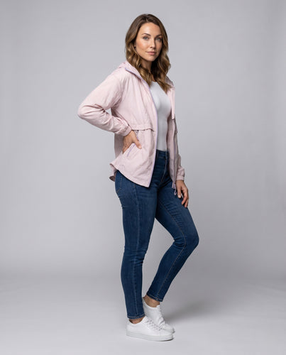 Damen leichte Windbreaker Jacke EB