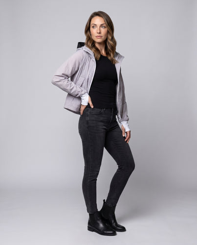Damen leichte winddichte Übergangsjacke EB
