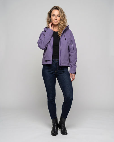 Damen tech-optimierte Hybridjacke EB