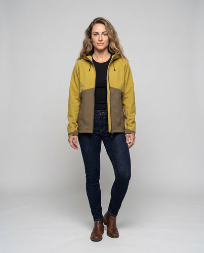 Damen technische Abenteuerjacke mit strapazierfähigem Material EB