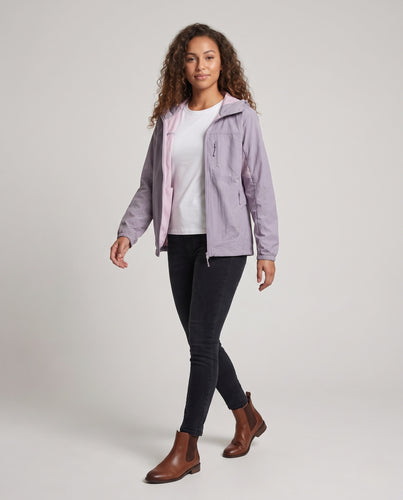 Damen technische leichtgewichtige Outdoorjacke EB