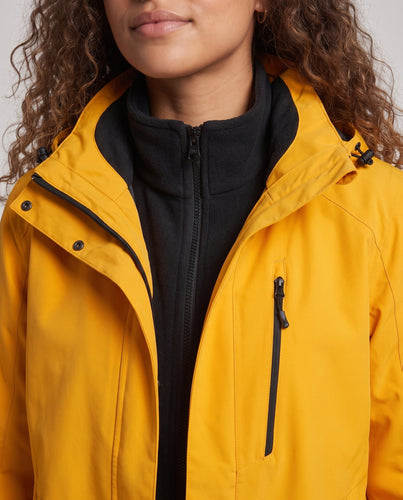 Damen technische Outdoor-Jacke mit atmungsaktivem Futter EB