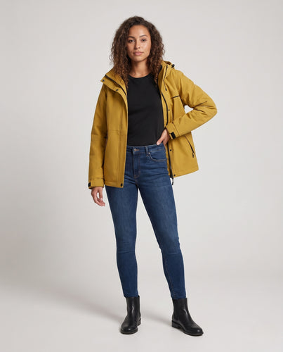 Damen technische Outdoor-Jacke mit atmungsaktivem Innenfutter EB