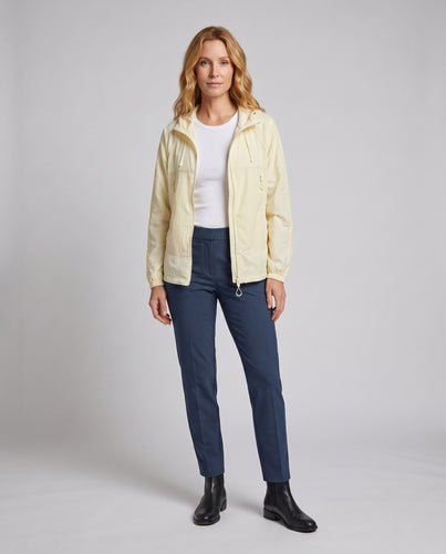 Damen technische Windjacke mit verstellbarer Kapuze EB