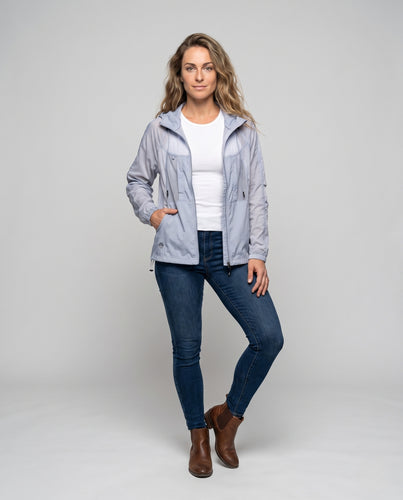 Damen winddichte Atmungsaktive Jacke mit UV-Schutz EB