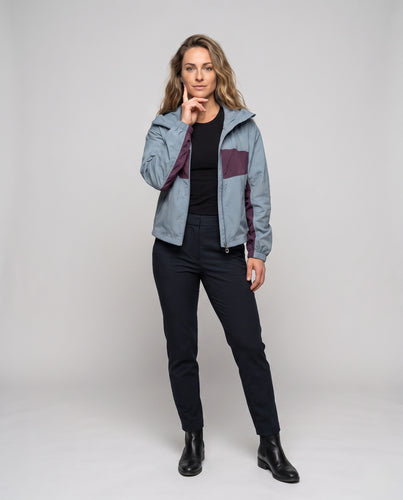Damen winddichte Freizeitjacke mit Reflektoren EB