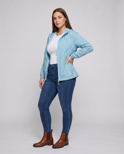 Damen Leichte Funktionsjacke mit atmungsaktiven Einsätzen EB