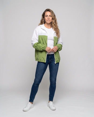 Damen Leichte Übergangsjacke mit verstellbarer Kapuze und atmungsaktiven Eigenschaften EB