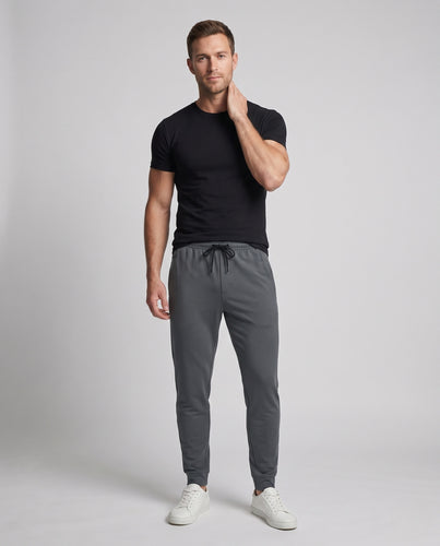 Herren Hochwertige Sporthose mit elastischem Bund und praktischen Taschen R&B