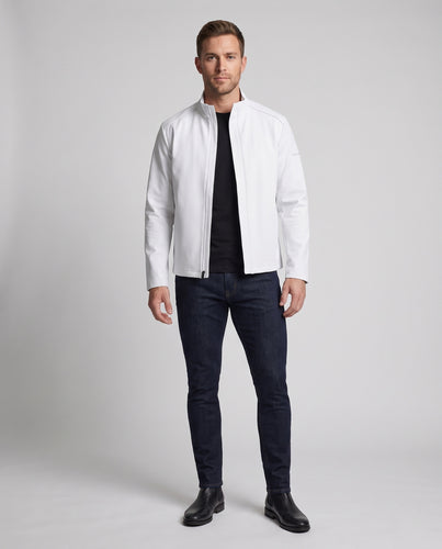 Herren Sportjacke mit funktionalem Design und reflektierenden Elementen R&B
