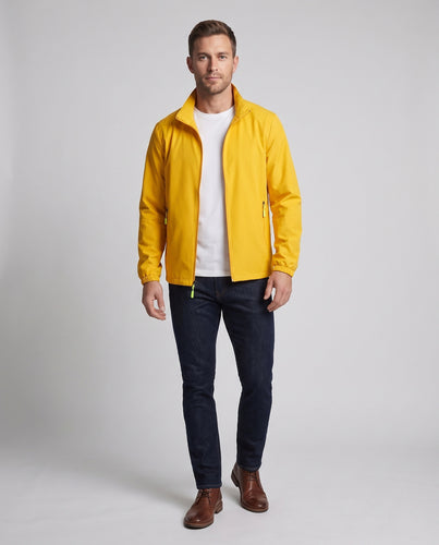 Unisex Übergangsjacke mit winddichtem Material und praktischen Taschen R&B