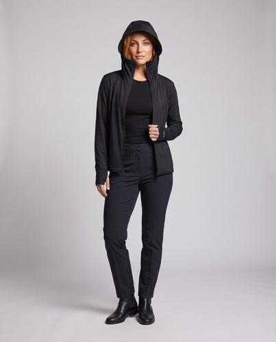 Damen Atmungsaktive Kapuzenjacke mit UV-Schutz R&B