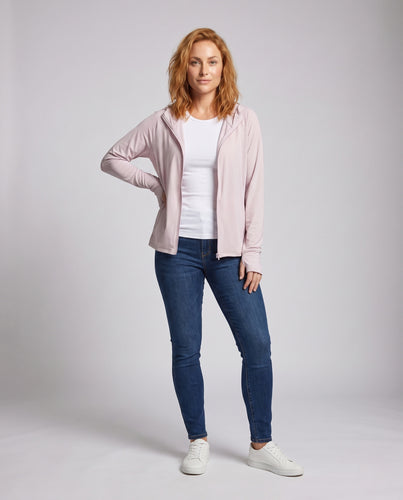 Damen atmungsaktive Sportjacke mit UV-Schutz R&B