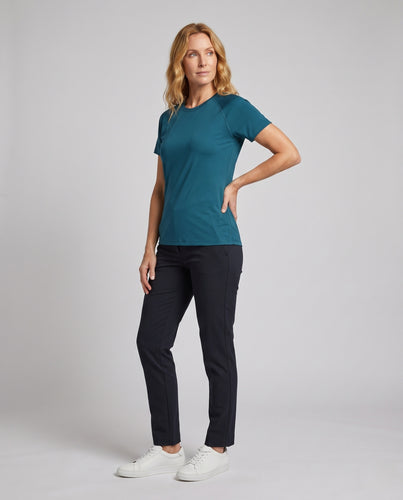 Damen Funktionsshirt mit atmungsaktivem und kühlendem Material R&B