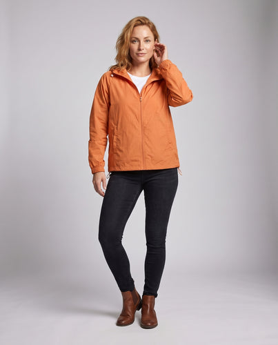 Damen leichte und atmungsaktive Outdoor-Jacke R&B