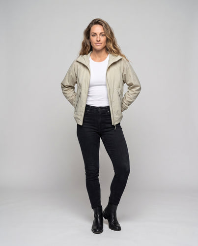 Damen leichte und atmungsaktive Windbreaker-Jacke R&B