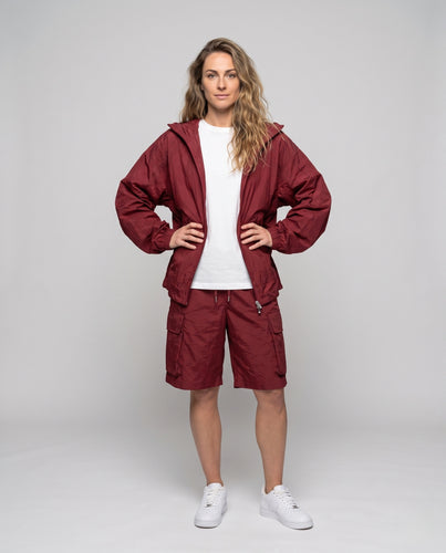 Damen leichte und stylische Outdoor-Jacke mit Taschen R&B