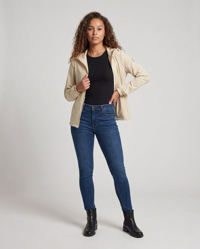 Damen leichte Windjacke mit praktischer Kapuze R&B