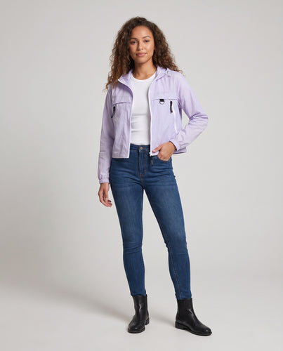 Damen leichtgewichtige technische Windjacke mit UV-Schutz R&B