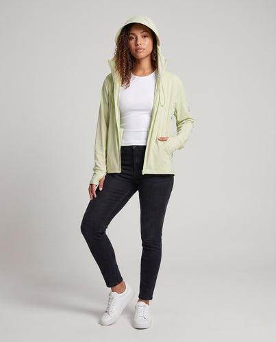 Damen UV-Schutz Outdoorjacke mit Kapuze R&B