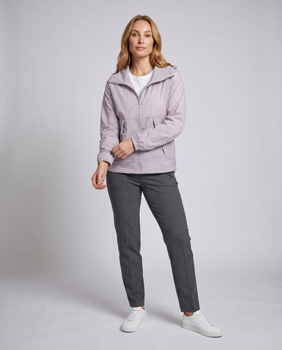 Damen wetterfeste Kapuzenjacke mit UV-Schutz EB