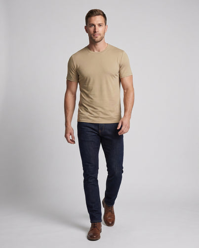 Herren nan leichtes Trainings-T-Shirt aus Performance-Mesh mit UV-Schutz R&B
