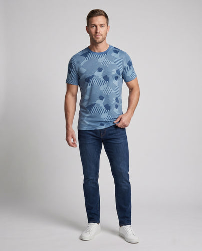 Herren nan schnelltrocknendes Sportshirt mit 3D-Mesh-Einsätzen und kühlender Technologie R&B