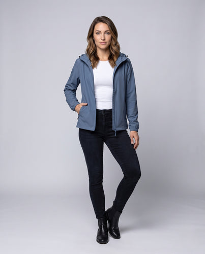 Unisex nan leichte atmungsaktive Regenjacke mit verstellbarer Kapuze R&B