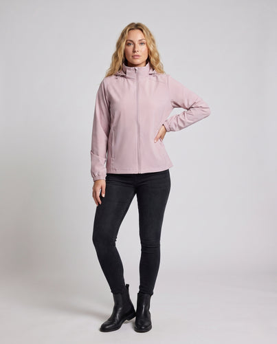 Unisex nan wasserdichte Softshelljacke mit Kapuze und atmungsaktivem Innenfutter R&B