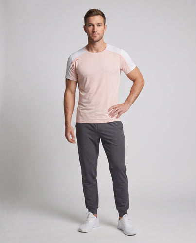 Unisex nan atmungsaktives Funktionssport T-Shirt mit Mesh-Einsätzen R&B