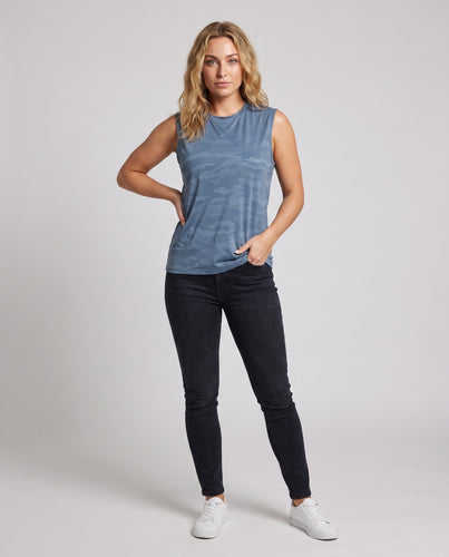 Damen ärmelloses Funktionsshirt aus atmungsaktivem Material R&B