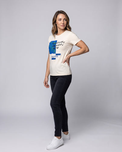 Damen Kurzarm T-Shirt R&B