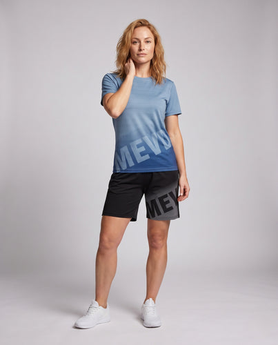 Damen sportliches Set mit T-Shirt und Shorts R&B